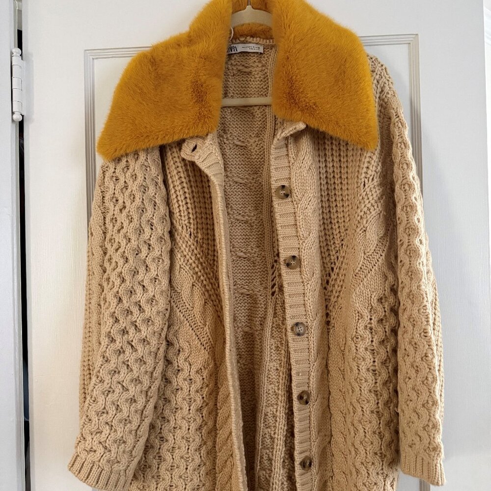 Zara oversized cardigan